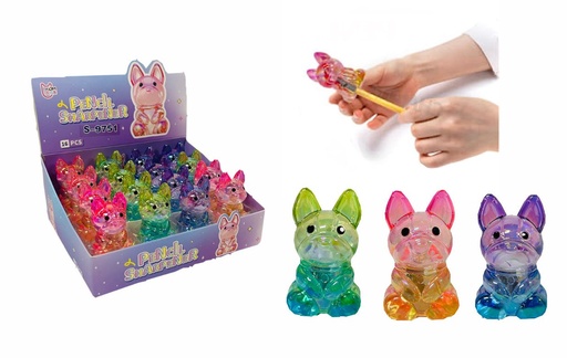 [S-9751] Sacapuntas perro caja x16