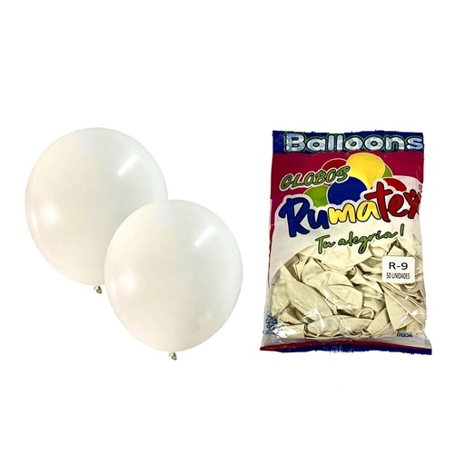 [842174] Bomba ballons r9x50 blanca 