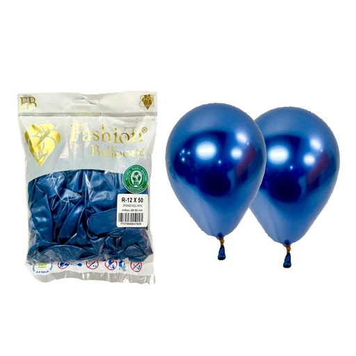 [847926] Bomba ballons r12x50 cromado azul naval