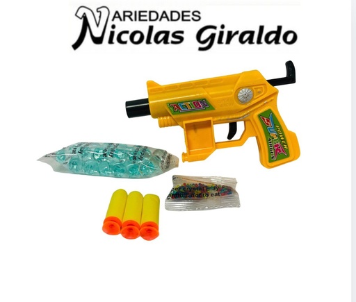 [SE1706] Lanza dardos y hidrogel bolsa 