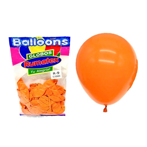[840637] Bomba ballons r9x50 naranja