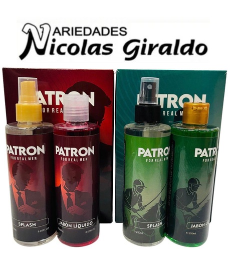 [KITX250] Kit splash mas jabon 250ml patron
