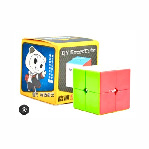 [SK-184] Cubo magico fino 2x2 caja amarilla 
