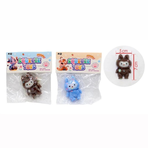 [PTF720] Squizzy mini conejo en bolsa pqt x20 