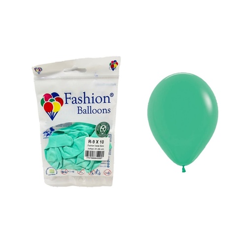 [840057] Bomba ballons r9x10 verde menta