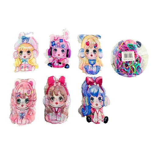 [16-25-MIA25] Caucho gomelo cartera color pastel fuerte paquete x12 