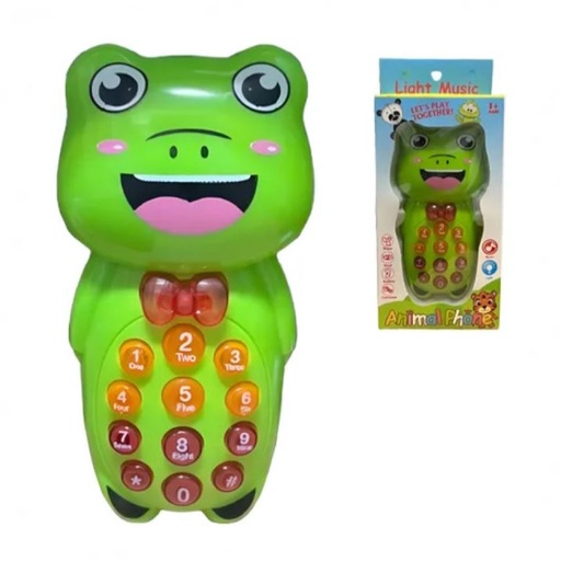 [MG22330] Telefono infantil rana sonido caja