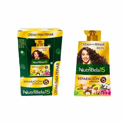 [21820004] Crema de peinar nutribela reparacion (amarillo) sobre x12  