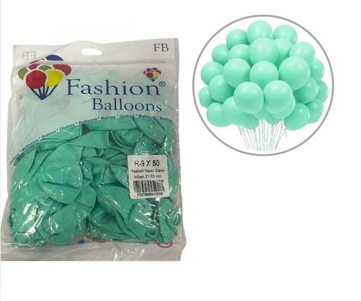 [842839] Bomba Ballons r9x50 verde menta