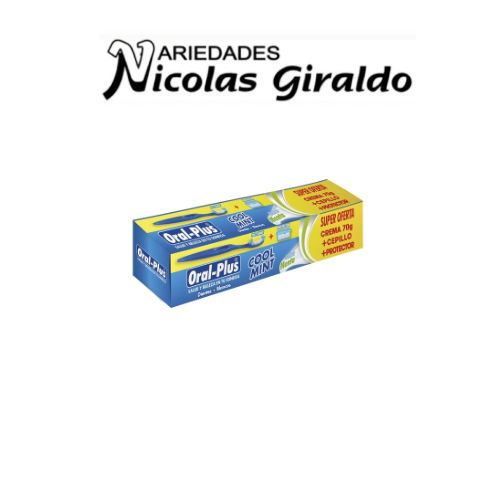 [913337] Crema dental oral-plus grande con cepillo