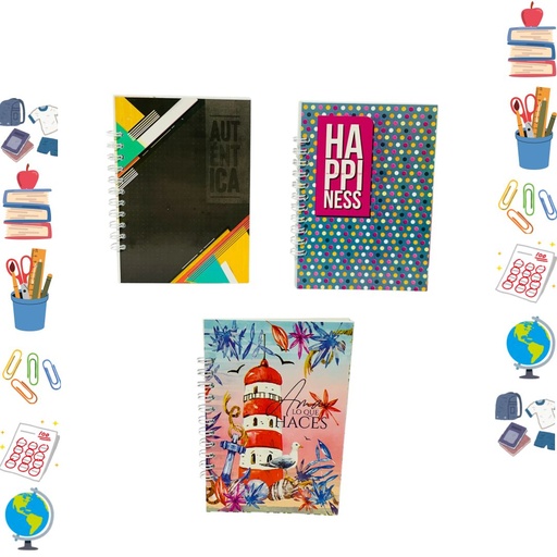 [10114] Libreta economica argollado PQT X12