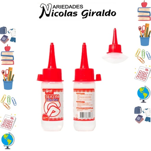 [GR275] Silicona liquida x30ml graficolors CAJA X24
