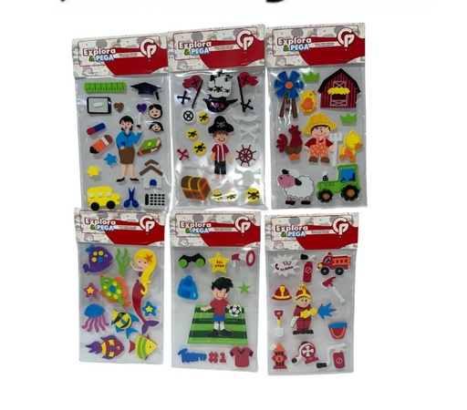 [GR455] Figura foamy profesiones  PQT X12