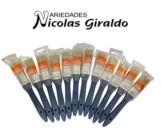 [DQBC-1] Brocha pintura #1  caja x12