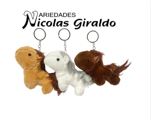 [AP3-6932] Peluche llavero caballo pequeño 