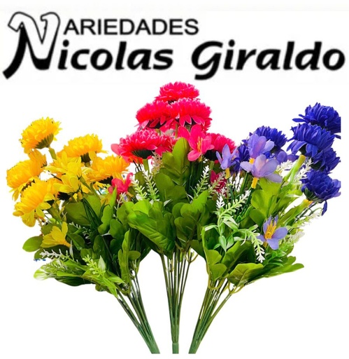 [PTF1034] Flor ramo x10 tallos surtida 