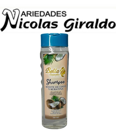 [BELLA-500] Shampoo bella cosmetic x500ml coco