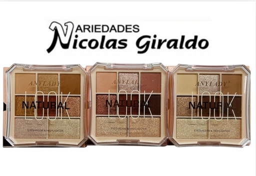 [8446] Sombra dama palette 9 tonos (AN1436)        