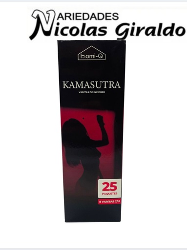 [HQHOMI-Q] Incienso homi-q x25 cajas kamasutra HQ298