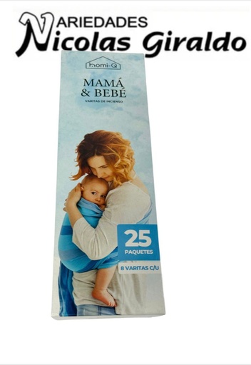 [HQHOMI-Q] Incienso homi-q x25 cajas mama bebe HQ299