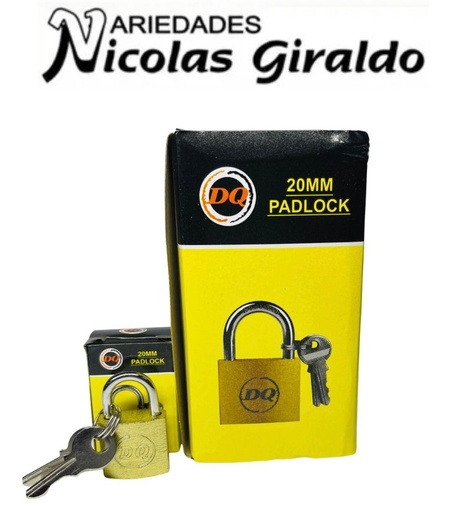 [261DQ] Candado dq #20 CJX12