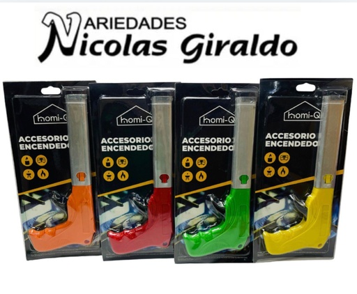 [HQ323] Encendedor pistola carton Homi-q