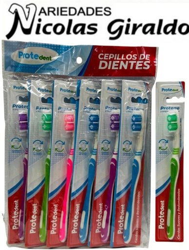 [PTD171] Cepillo dental adulto protedent x12 