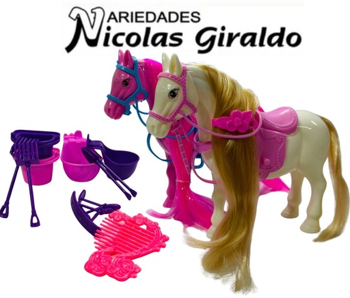 [MG22136] Caballo bolsa con accesorios  