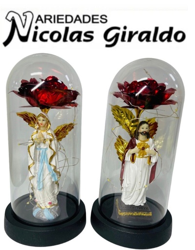 [1421/1423] Urna decorativa imagen religiosa luz grande  