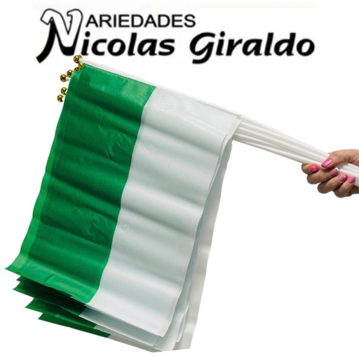 [OD1214] Bandera nacional sencilla 30x42 pqt x12