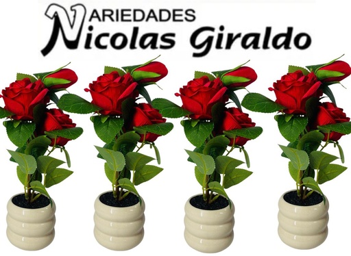 [PTQ2055] Matera fina flor artificial CJX6