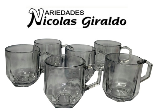 [55155] Pocillo vidrio caja x6   