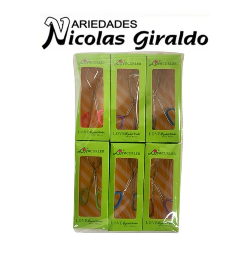 [PTF1082] Encrespador sencillo caja verde pqt x6 