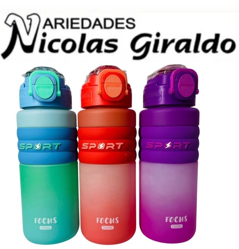 [PTQ1870] Termo fino importado sport 750ml 