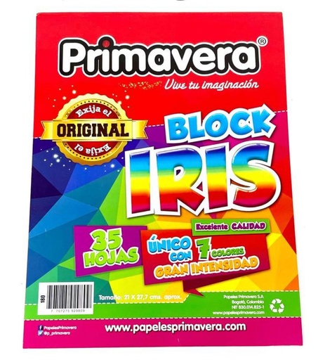 [P180] Block iris primavera