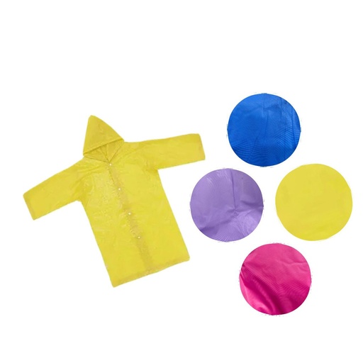 [PTF-255] Capa impermeable infantil economica