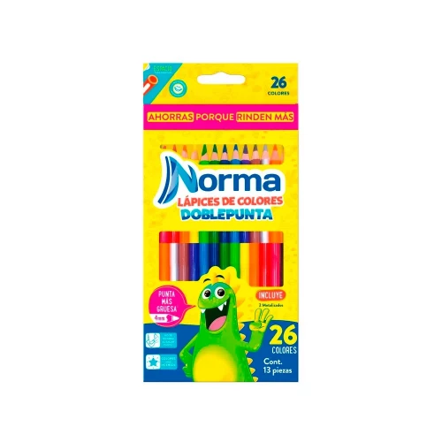 [555802] Color norma doble punta x13