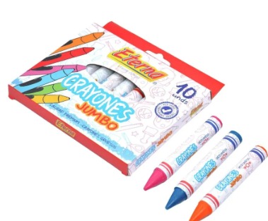 [ET169] Crayola eterna jumbo x10
