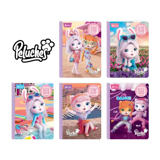 [540811] Cuad norma gama media peluche 100H raya