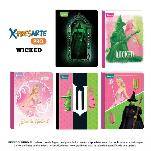 [572526] Cuad norma gama media wicked 100H cuadro