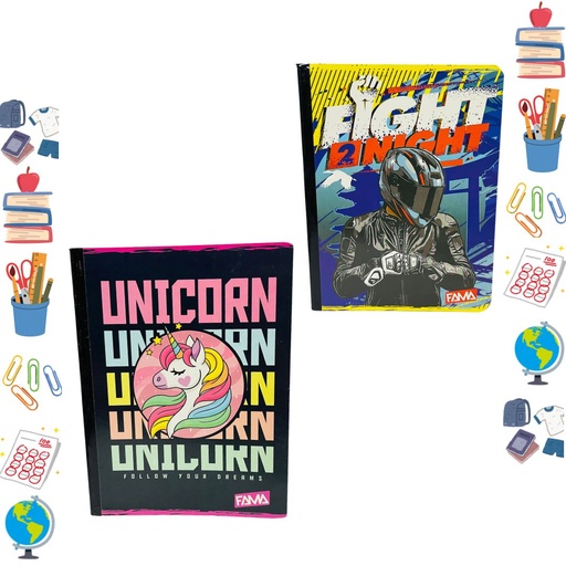 [139031] Cuaderno fama cosido economico 100H cuadro