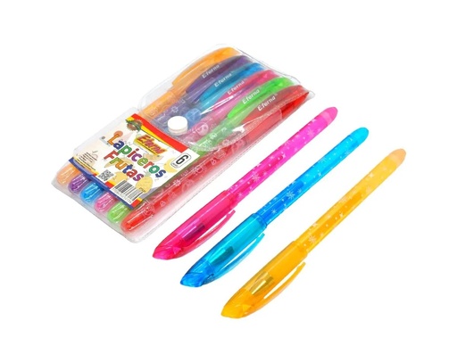 [ET535] Lapicero eterna frutas x6