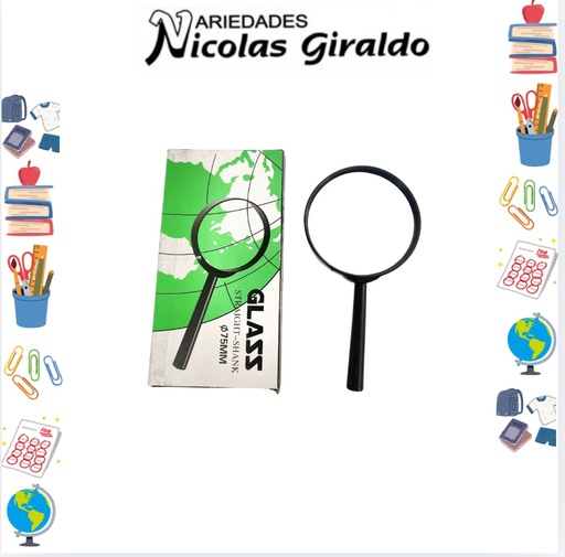 [PT15503] Lupa escolar 75 mm MU315-75MM