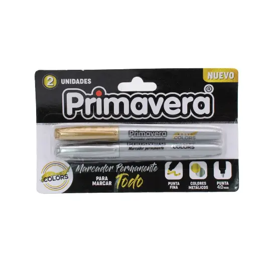 [3092-019] Marcador metal x2 primavera