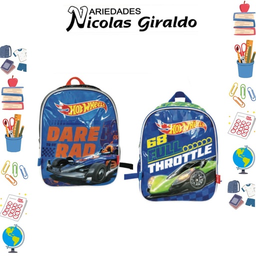 [621-028-1511] Morral primavera personaje pequeño hot wheels