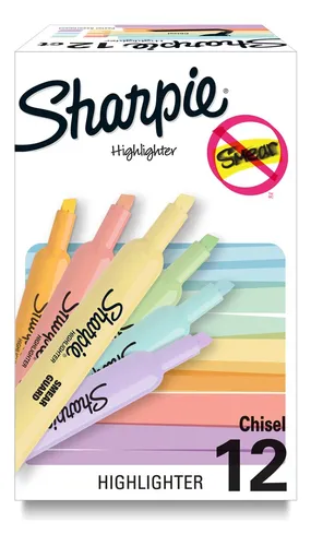 [2165087] Resaltador sharpie pastel surtido caja x12 2167128