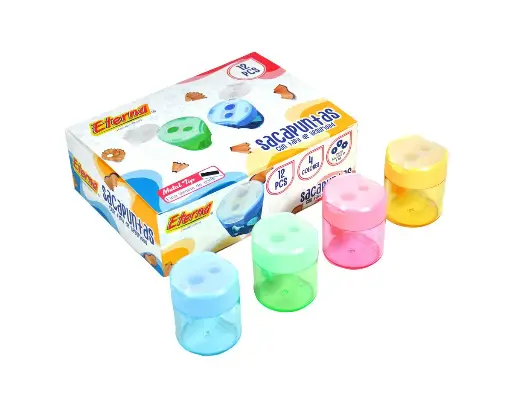 [ET824] Sacapuntas deposito redondo caja x12 eterna