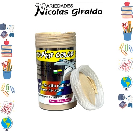 [1001257] Vinilo power color x125 cc piel